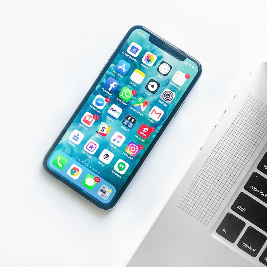 Trackon app running on a smartphone